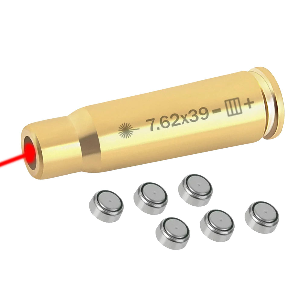 Gotical Red Dot bore sight in use guides scope alignment for hunting