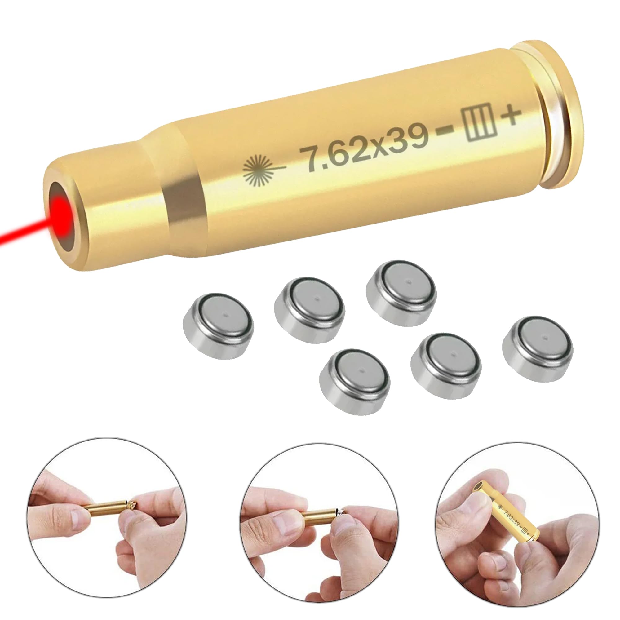Gotical bore sight setup shows precise alignment without ammunition