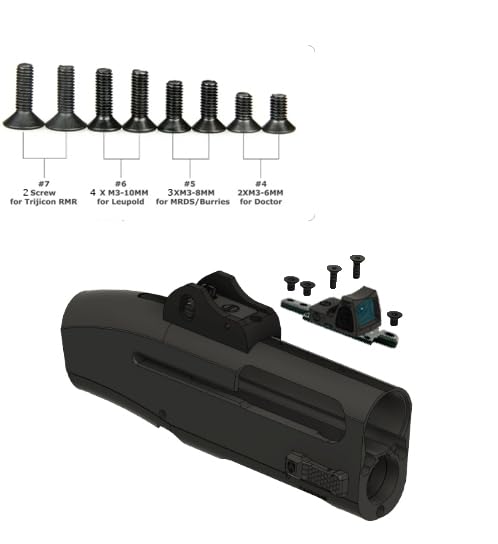 Gotical red dot mount plate for Mossberg 835 speeds sighting in varied light