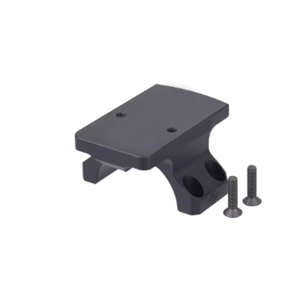 Gotical RMR mount base side view with rugged aluminum construction.