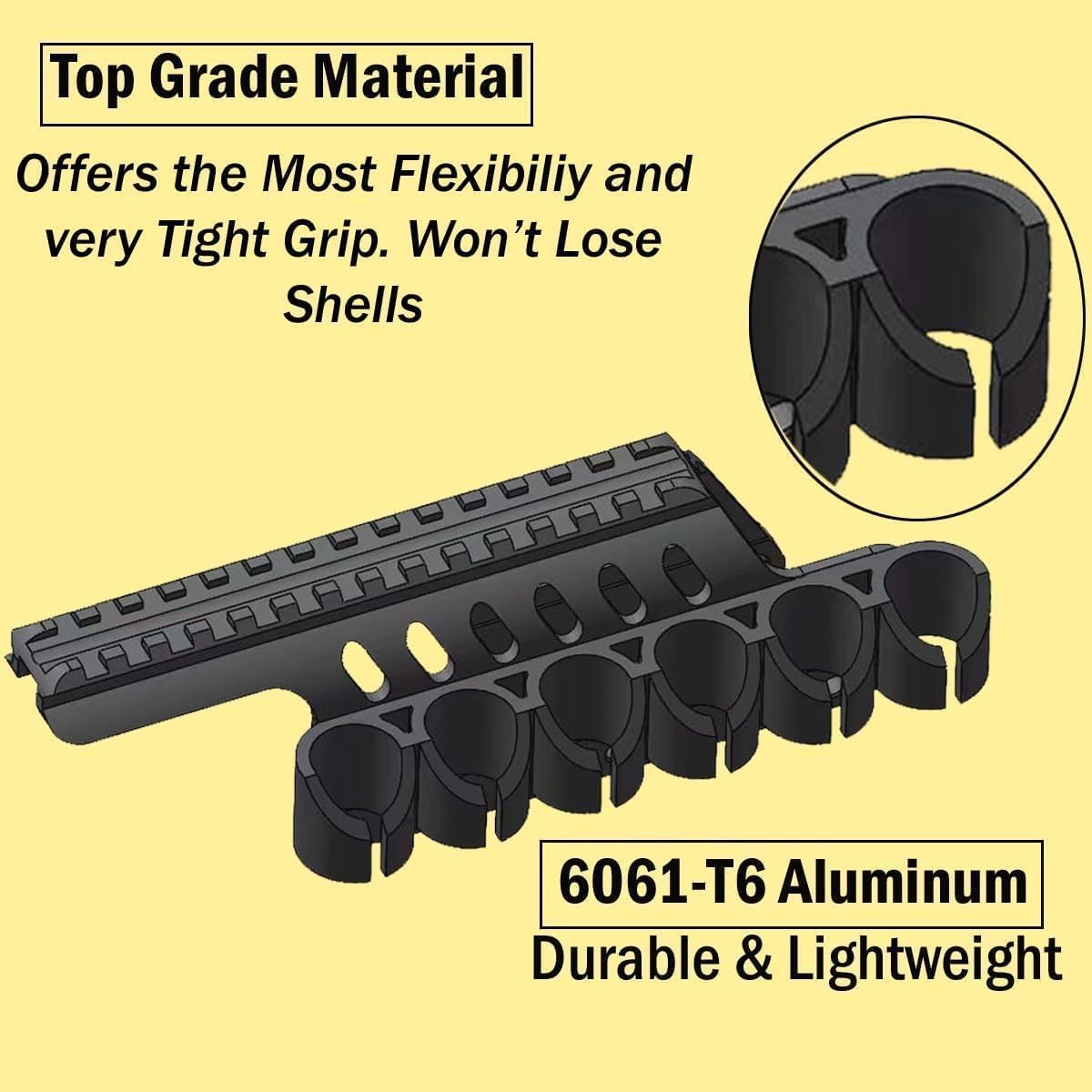 Gotical rugged gear delivering quick-access ammo and sight cues