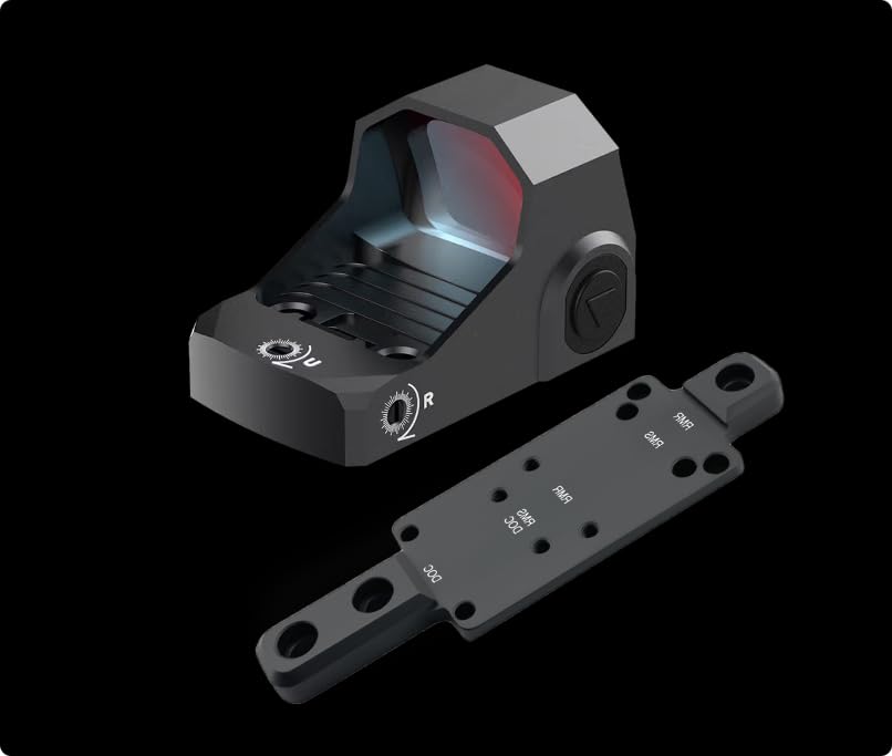 Gotical screw set ensures durable M3 hardware for secure dot sight attachment