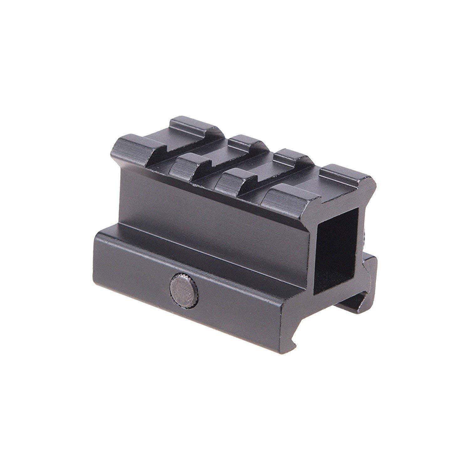 Gotical side plate with spring tension enables fast, tool-free installation and removal.