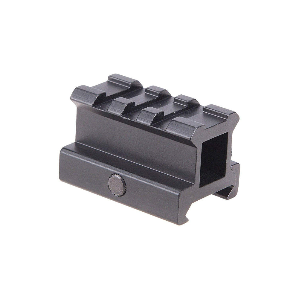 Gotical side plate with spring tension enables fast, tool-free installation and removal.