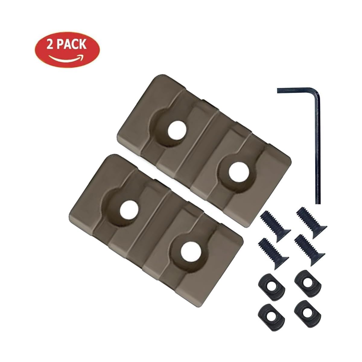 Gotical stainless nuts provide durable mounting reliability.