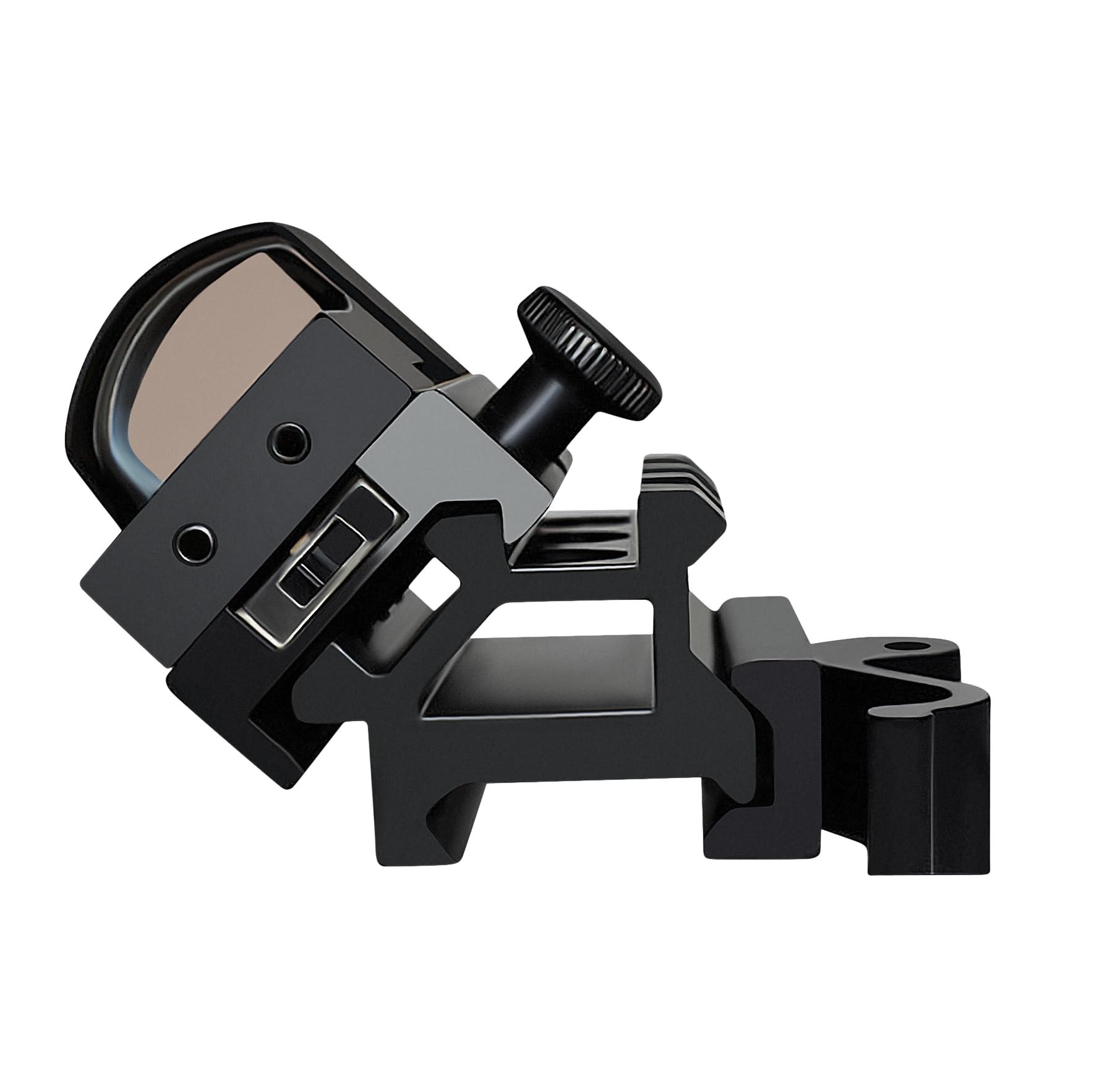 Gotical standard Picatinny compatibility supports laser and flashlight accessories.