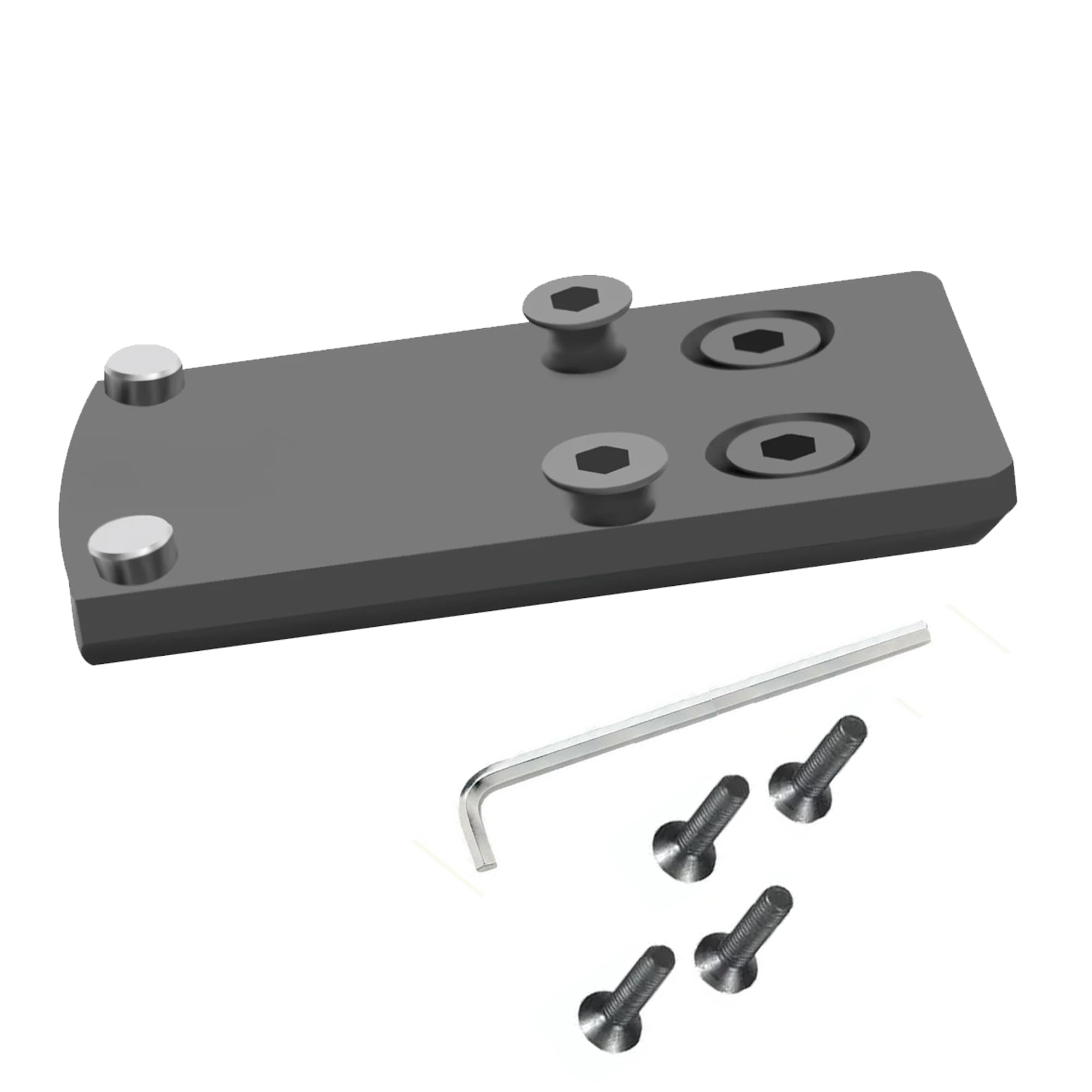 Gotical Super Slim mounting plate for SIG P320 rear sight enhances quick target acquisition