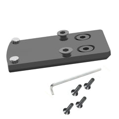 Gotical Super Slim mounting plate for SIG P320 rear sight enhances quick target acquisition