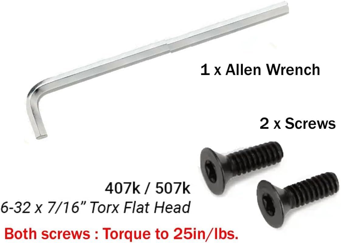 Lightweight build adds minimal weight to firearm setup for faster handling