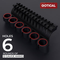 Gotical weatherproof and shockproof shell holder assembly for tough conditions.