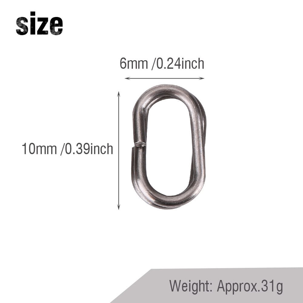 GOTOTOP 6x10mm split ring versatile mid-size connection option.