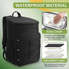 GOTOTOP cooling backpack padded straps offer comfortable carrying during outdoor trips.