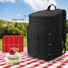 GOTOTOP cooling backpack side pockets highlighted for quick access to bottles and essentials.