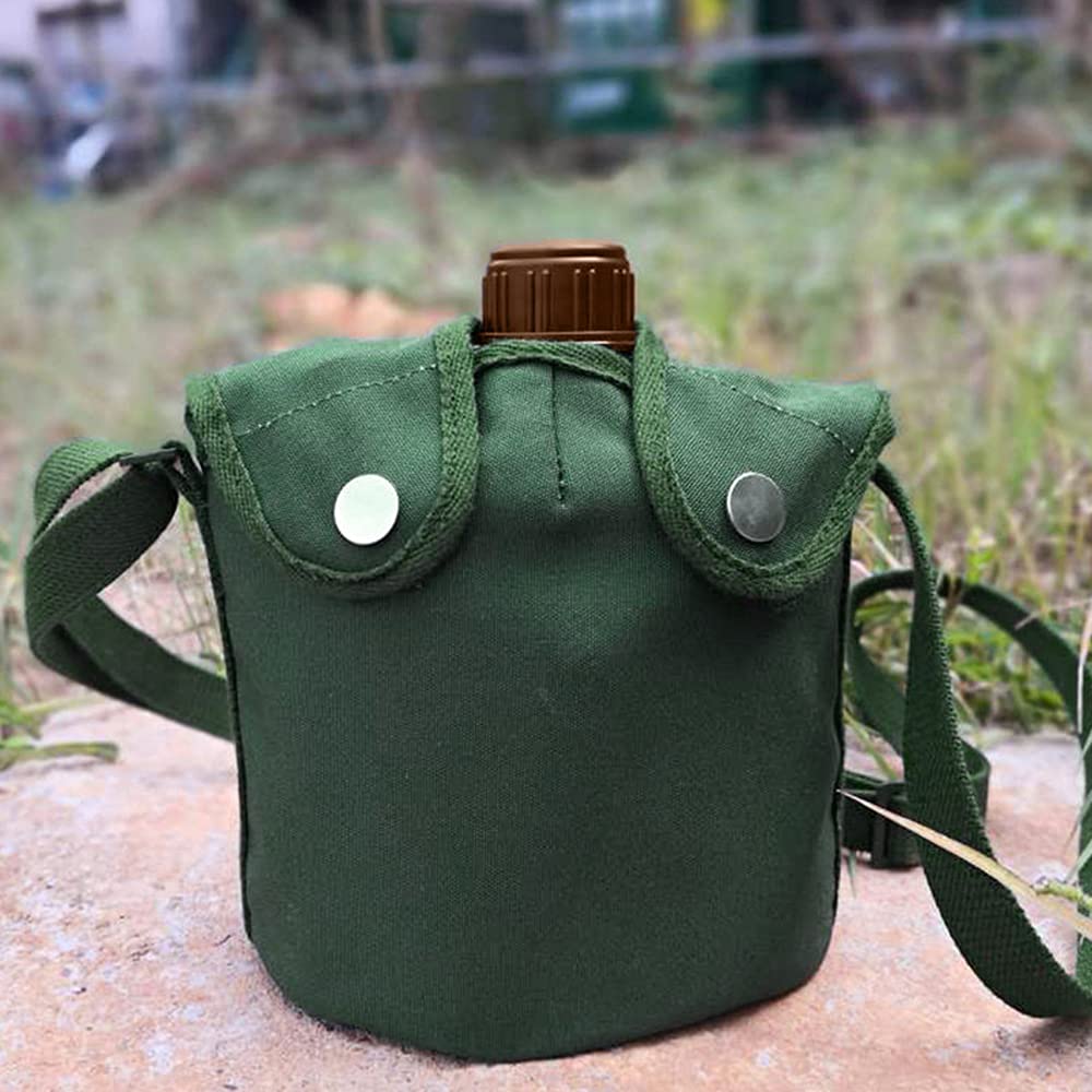 GOTOTOP portable canteen set aluminum material, lightweight yet durable for adventures.