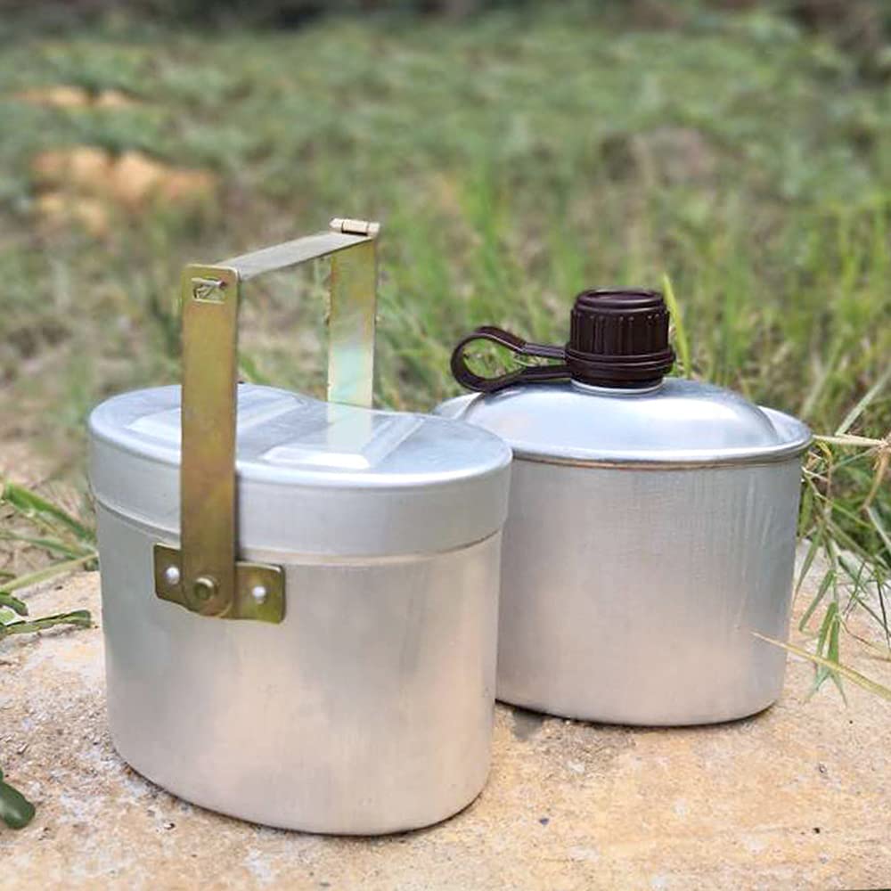 GOTOTOP portable canteen set use hiking, ready for on-the-go hydration.