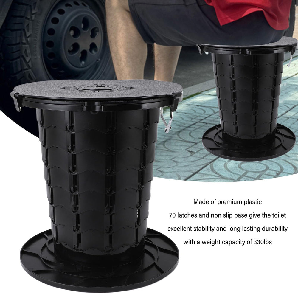 GOTOTOP durable plastic construction supports up to 330 pounds