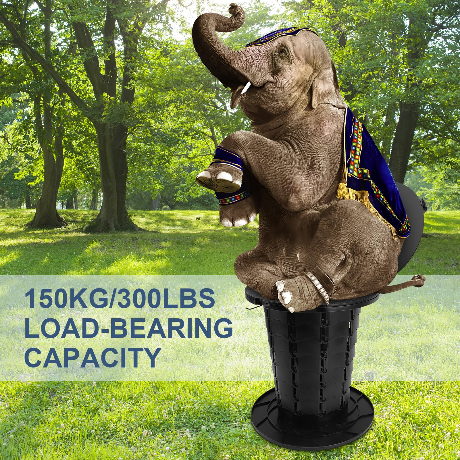 GOTOTOP load capacity up to 330 pounds for stability