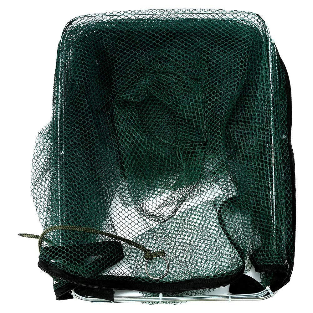 GOTOTOP sturdy steel-bracket support keeps the trap stable during retrieves