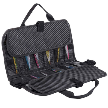 Front view of Goture 24-pocket lure bag