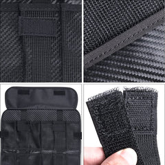 Side pocket arrangement for added capacity