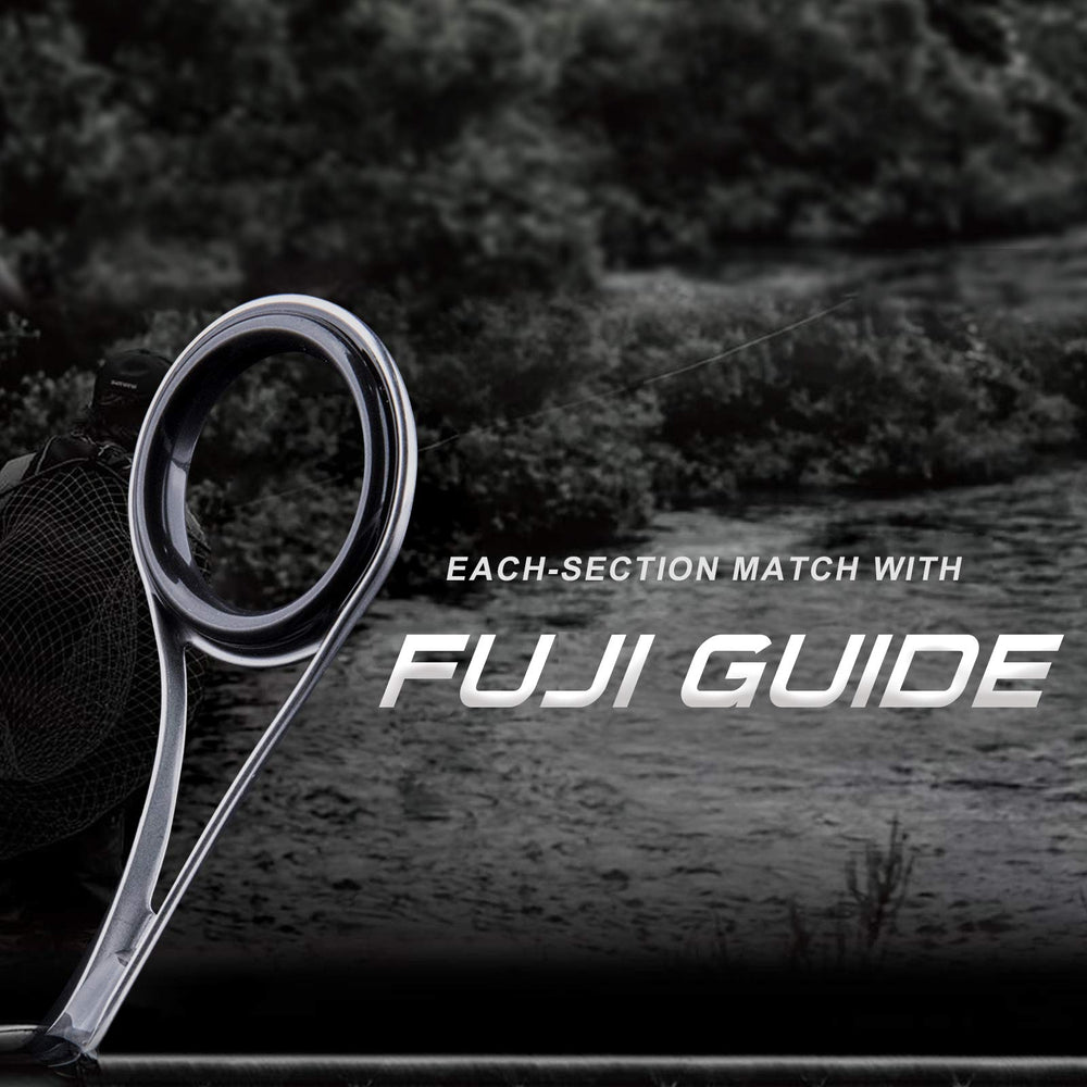 Goture 30-ton carbon matrix rod delivers sensitivity and strength for tight casts.