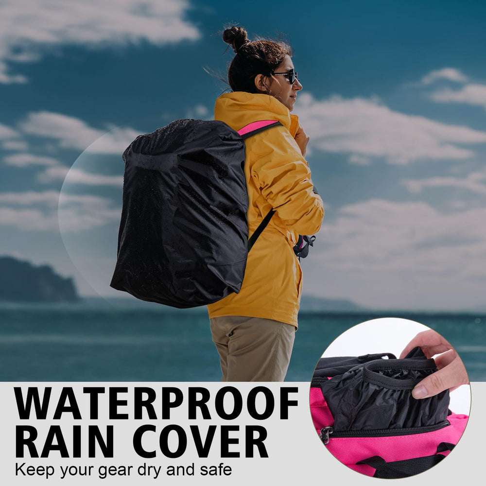Goture fishing backpack ergonomic-shoulder-straps carry comfortably across long trips.