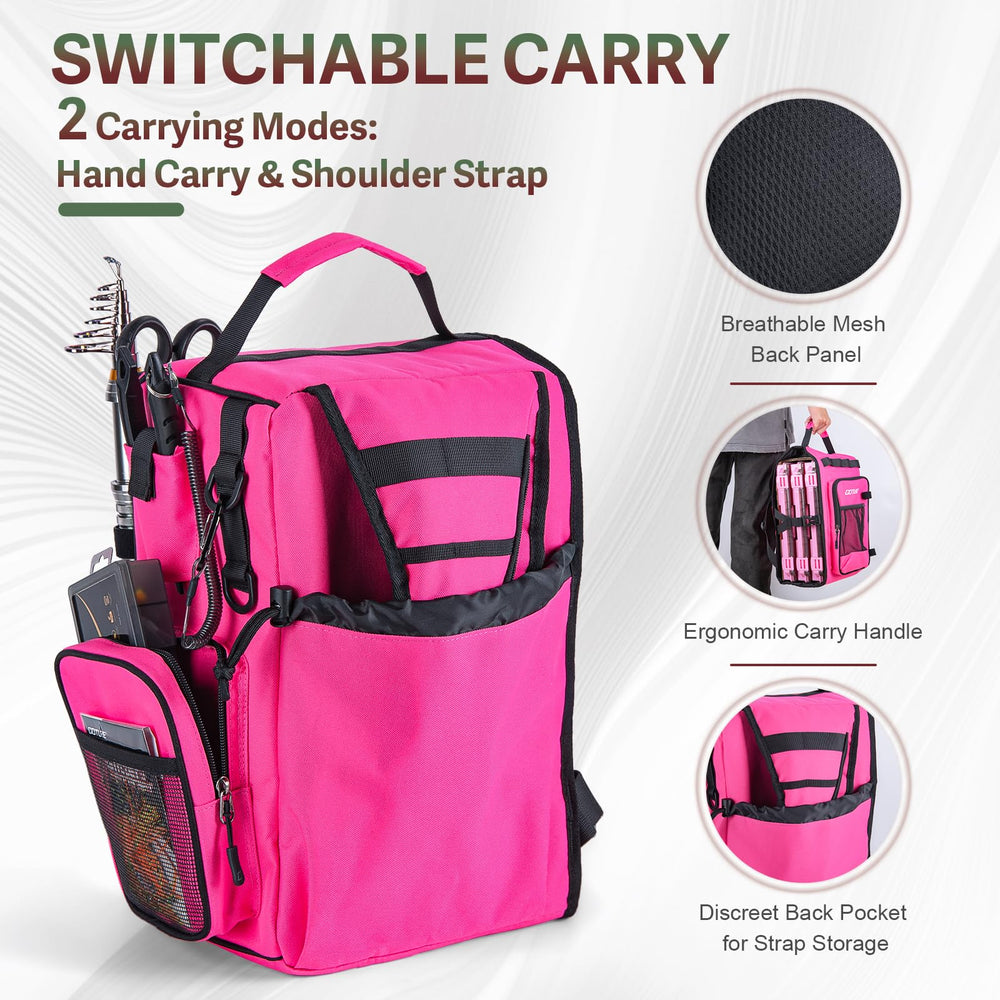 Goture OpenSide side-pocket view with quick-access pliers and tools