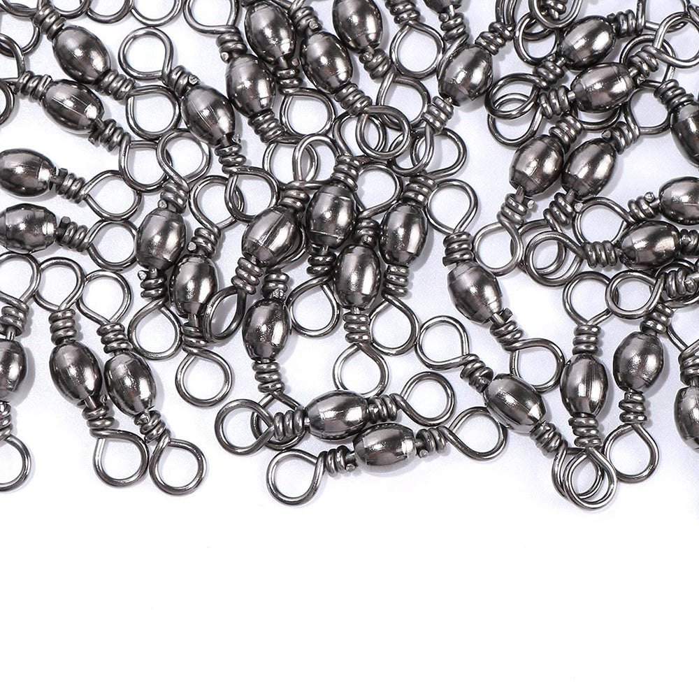 Durable, high-strength fishing swivel design