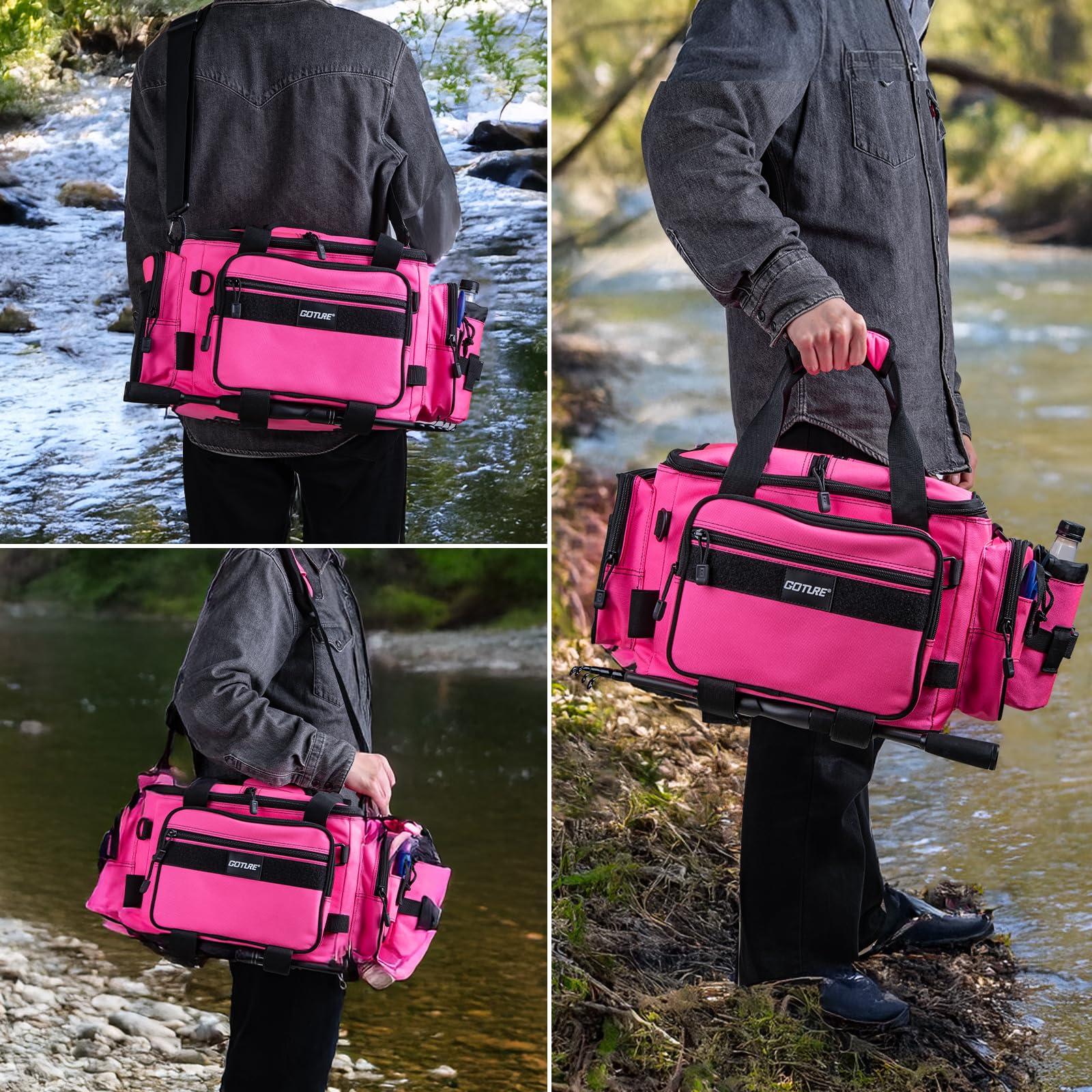 Goture 600D water-resistant fabric shields gear from salt spray