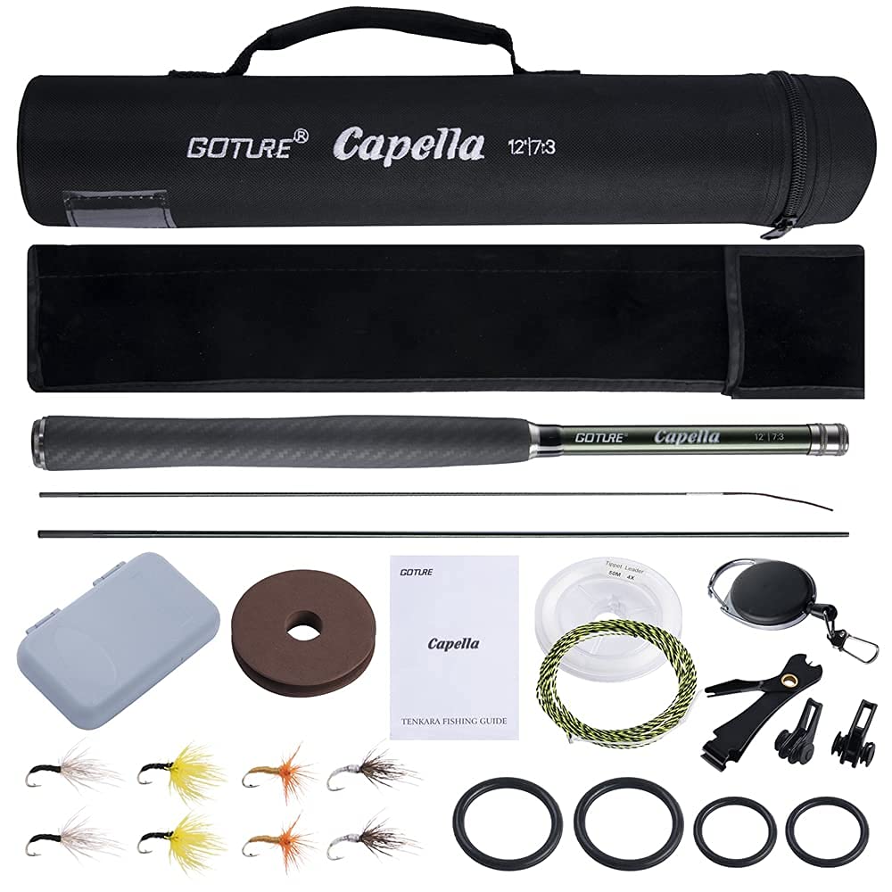 Complete Goture Tenkara Rod Kit packaging contents