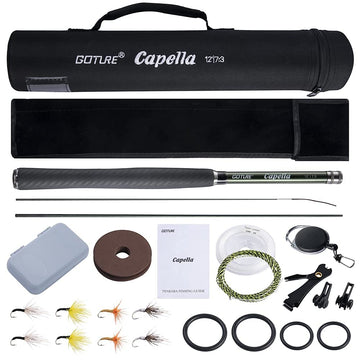 Complete Goture Tenkara Rod Kit packaging contents