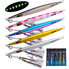 Goture vertical jig realistic eye closeup boosts lure attraction