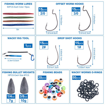 Goture wacky rig tool with anti-rust aluminum construction for reliable rig prep.
