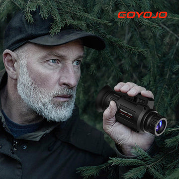 GOYOJO GNG2K 45° field of view aids scanning woodlines and perimeters.