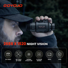 GOYOJO GNG2K 940nm IR illuminator enables covert viewing up to 300 m.