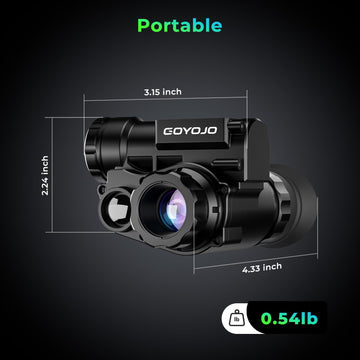 GOYOJO Night Vision Goggles built-in compass for night navigation