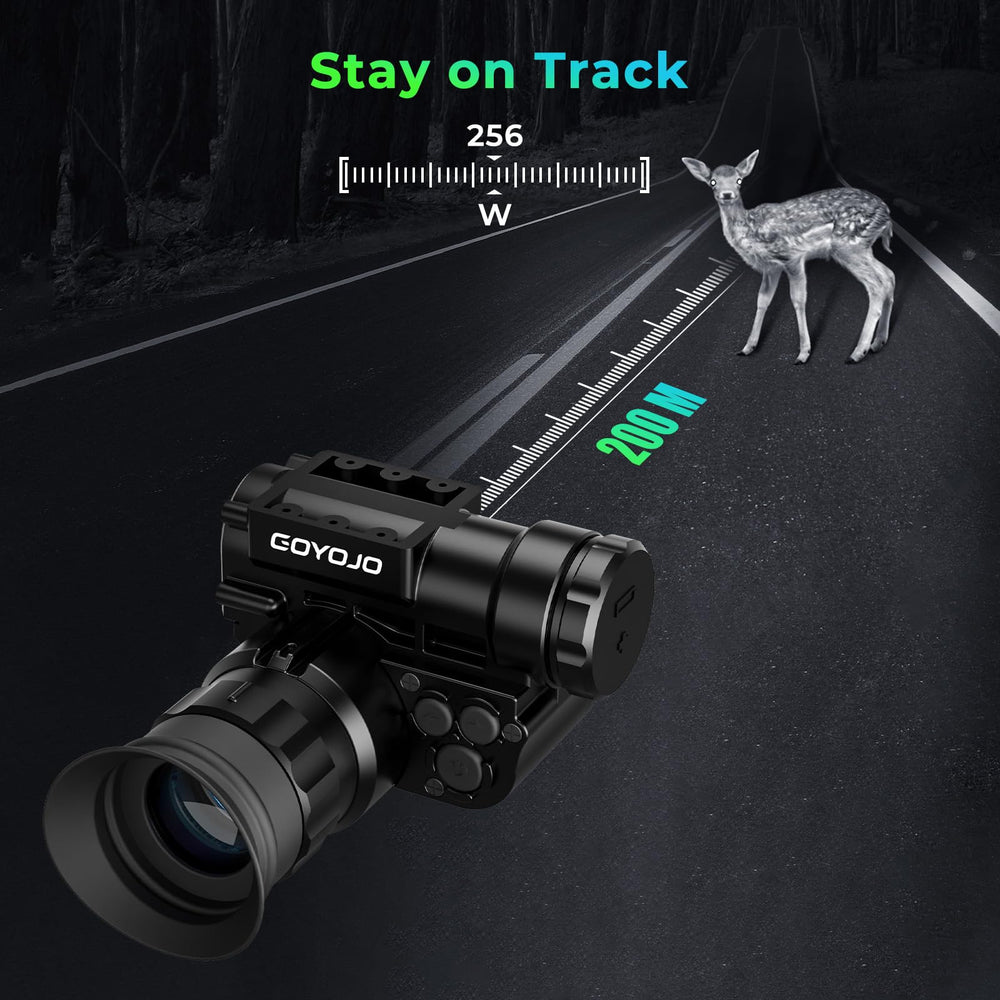 GOYOJO Night Vision Goggles 6x zoom for distant-detail viewing