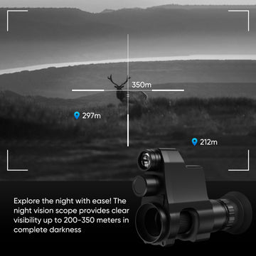 Goyojo Night Vision Scope supports day color view and night imaging for versatility
