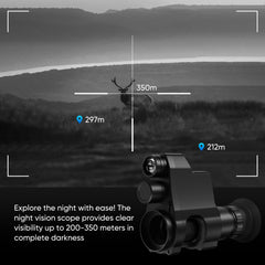 Goyojo Night Vision Scope supports day color view and night imaging for versatility