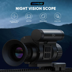 GOYOJO Night Vision Scope digital display close-up demonstrates crisp OLED clarity.