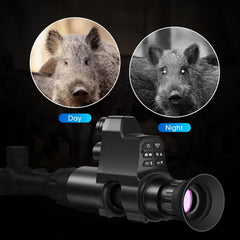 Goyojo Night Vision Scope with 40mm eye relief suits glasses wearers