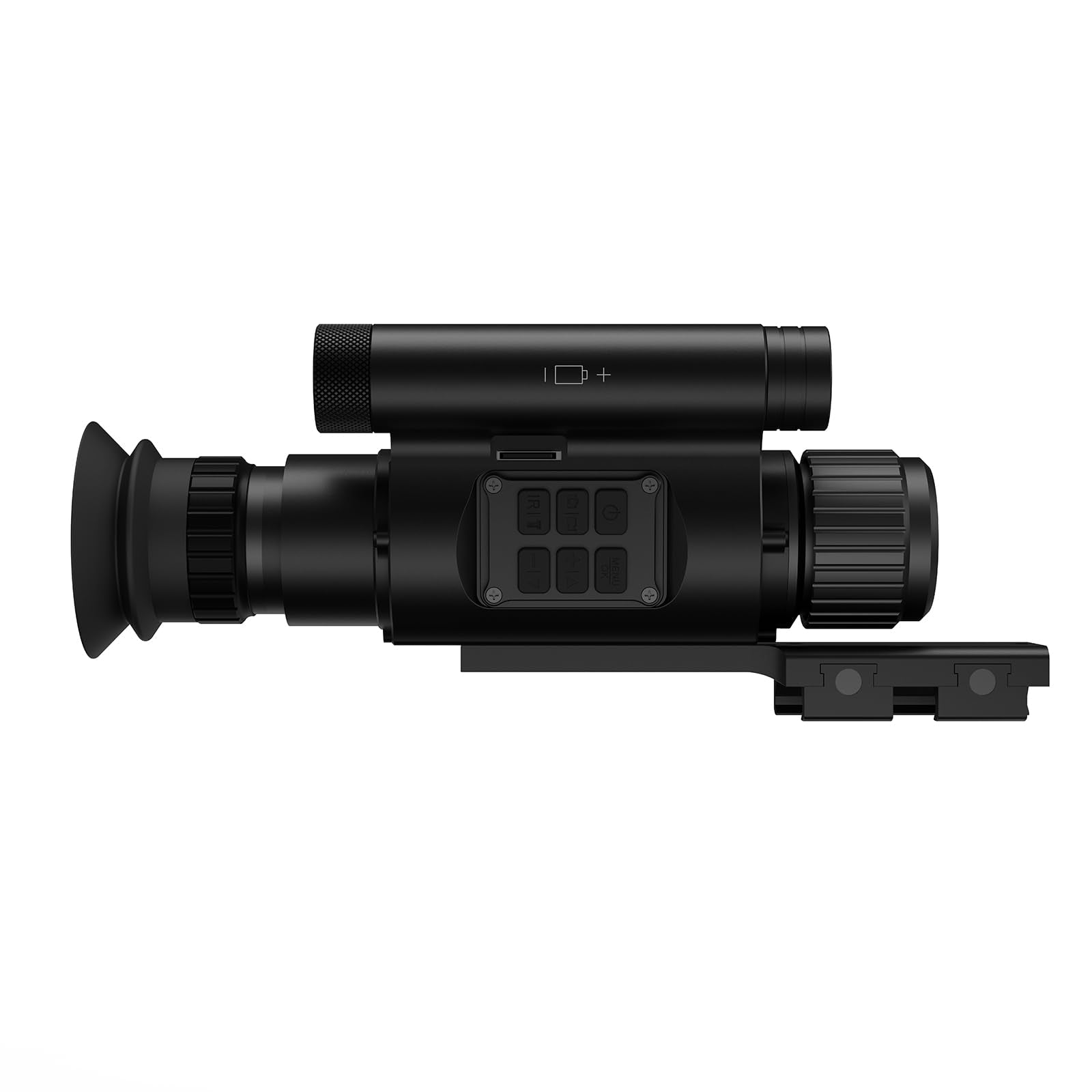 GOYOJO Night Vision Scope front view highlights compact design for day and night exploration.