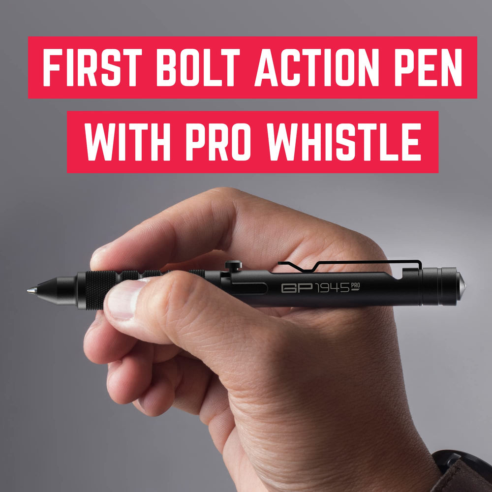 GPCA bolt-action pen with ergonomic grip ideal for precision notes during fieldwork