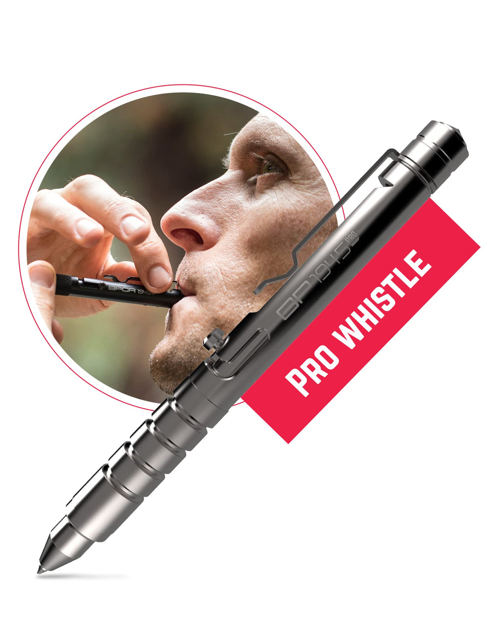 GPCA GP1945 PRO grip includes measurement markings for quick checks.