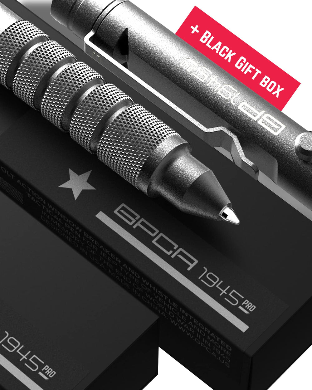 GPCA GP1945 PRO space-silver finish adds a sleek look.