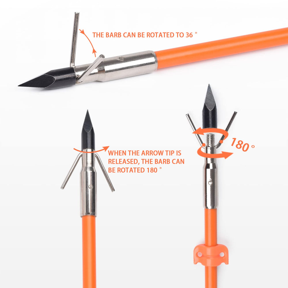GPP arrows compatible with compound, recurve, and long bows for versatile use.