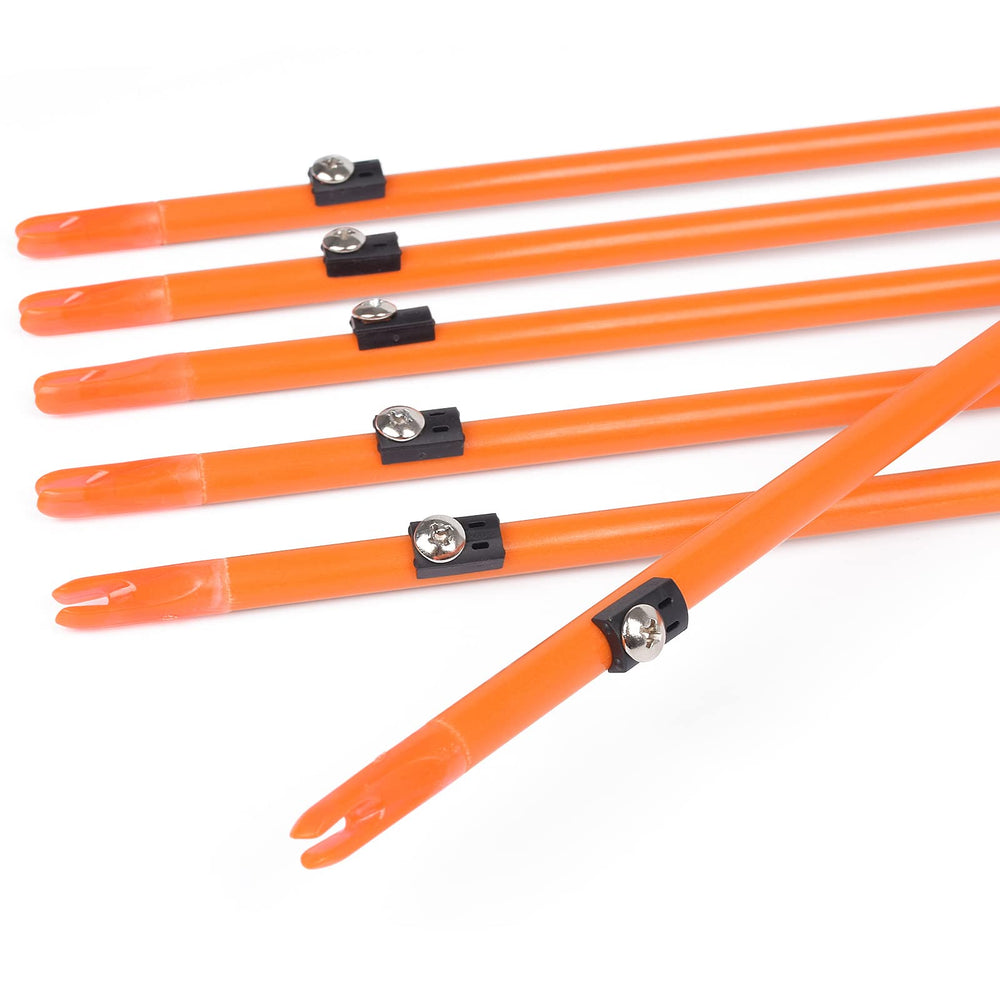 GPP fixed nocks glued securely for reliable shooting.
