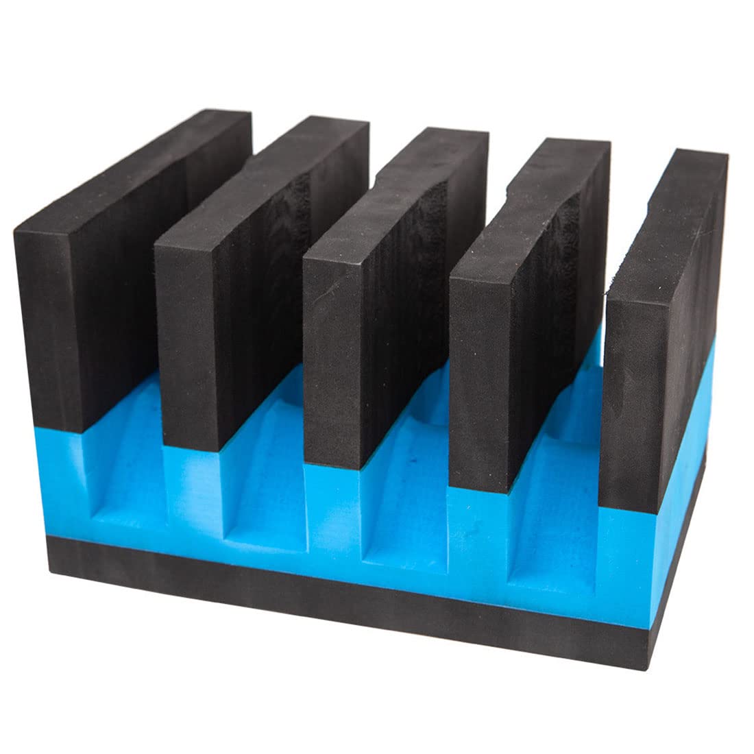 G.P.S. 4-Pistol Foam Cradle exterior in black and blue