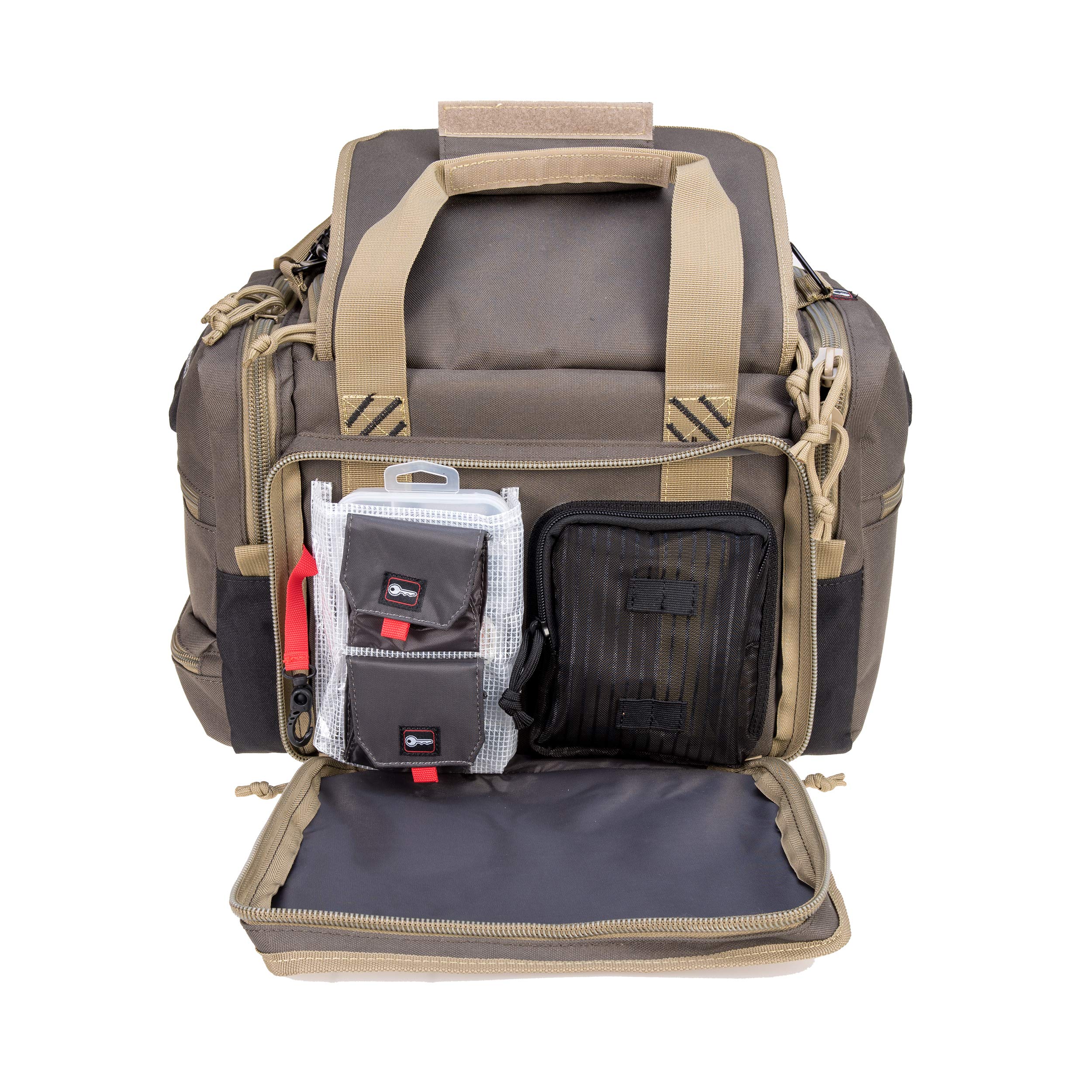 G.P.S. Sporting Clays Range Bag Olive side view