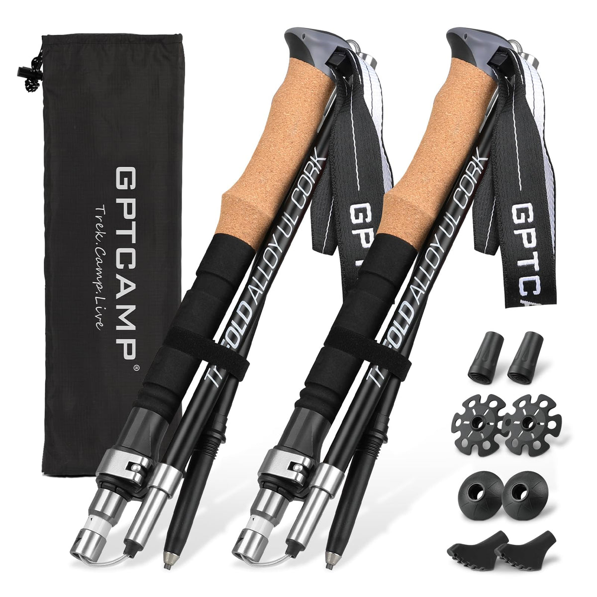 GPTCAMP Nordic TPZ-1 folded for compact travel and storage.
